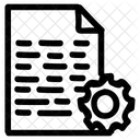 Fichier Parametrage Developpement Icône