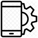 Parametre Mobile Parametre Smartphone Configuration Mobile Icône