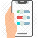 Parametres Telephone Portable Preferences Icon