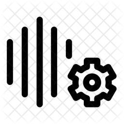 Paramètres d'onde audio  Icône