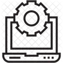 Ordinateur Portable Parametres Configurer Icône