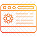 Paramètres du navigateur  Icône