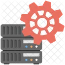 Serveur Configuration Parametrage Icône