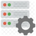 Serveur Configuration Parametrage Icône