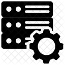 Serveur Configuration Parametrage Icône