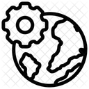 Parametres Globaux Configuration Globale Parametre International Icône