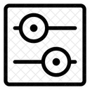 Curseur De Parametres Parametre Configuration Icône