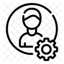 Utilisateur Parametres Configuration Icône