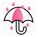 Parapluie Parapluie Simple Protection Pluie Icône