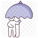 Parapluie Parasol Assurance Icon