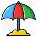 Parapluie Parasol Assurance Icône