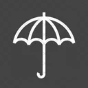 Parapluie Pluie Protection Icon