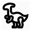 Ausgestorben Pflanzenfresser Tier Icon