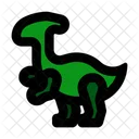 Extinct Herbivore Animal Icon