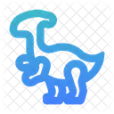 Extinct Herbivore Animal Icon