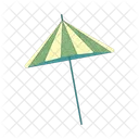 Summer Decoration Object Beach Umbrella Summer Umbrella Icon