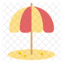 Beach Umbrella Beach Summer Icon
