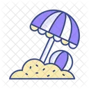 Parasol Umbrella Sunshade Icon