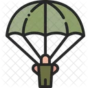 Paratrooper Parachute Skydiving Icon