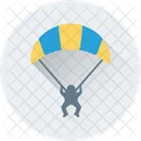 Parachute Paratrooper Air Icon