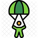 Paratrooper Airborne Soldier Parachute Trooper 아이콘