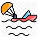 Parasailing Icono