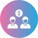 Parceiros Discussao Marketing Ícone