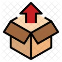 Parcel Packaging Unbox Icon
