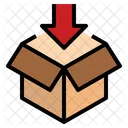 Parcel Packaging Box Icon