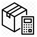 Parcel Calculate Icon
