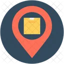 Parcel Location Map Icon