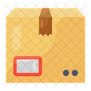 Parcel Cardboard Delivery Packaging Icon