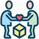 Parcel Love Gift Icon