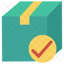 Parcel Check Tick Icon