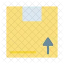 Parcel Arrowup Delivery Icon