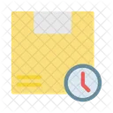 Parcel Delivery Time Icon