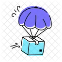 Delivery Service Parcel Airdrop Package Airdrop Symbol