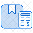 Parcel bill  Icon