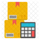 Parcel calculation  Icon