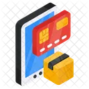 Parcel Card Payment Secure Payment Digital Payment Icon