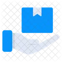 Handling Packing Logistic Parcel Package Delivery Icon