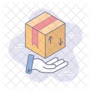 Parcel Care Handle With Care Parcel Handling Icon