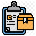 Parcel Checklist  Icon