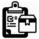 Parcel Checklist  Icon