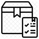 Parcel Checklist  Icon
