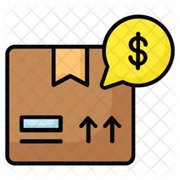 Parcel Cost  Icon