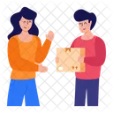 Parcel Delivered  Icon