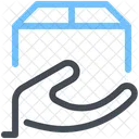 Hand Parcel Post Icon