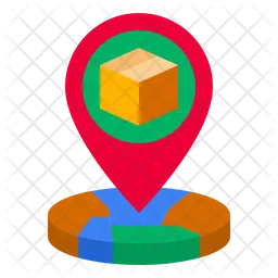 Parcel Delivery Location  Icon