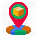 Parcel Delivery Location Icon